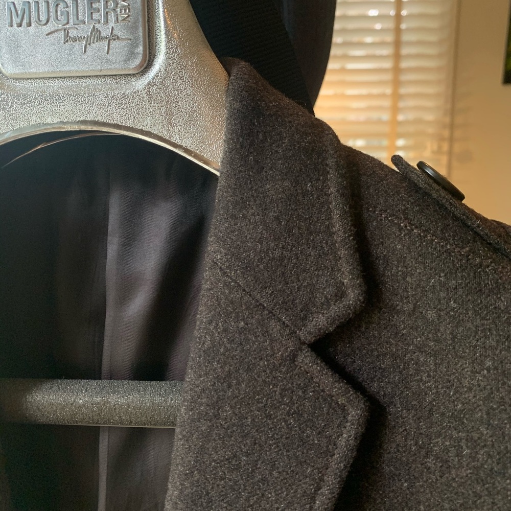 Men’s casual wool jacket by Thierry Mugler